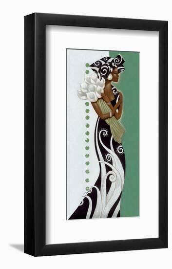 Black Blossom-Joadoor-Framed Art Print