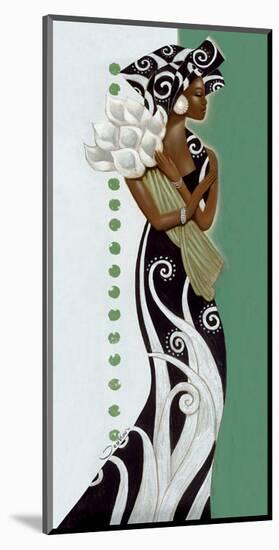 Black Blossom-Joadoor-Mounted Art Print