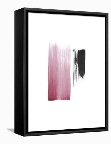 Black & Blush-Iris Lehnhardt-Framed Stretched Canvas