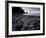 Black Boulder Rocks in Talisker Bay, Isle of Skye, Inner Hebrides, Scotland, United Kingdom, Europe-Patrick Dieudonne-Framed Photographic Print