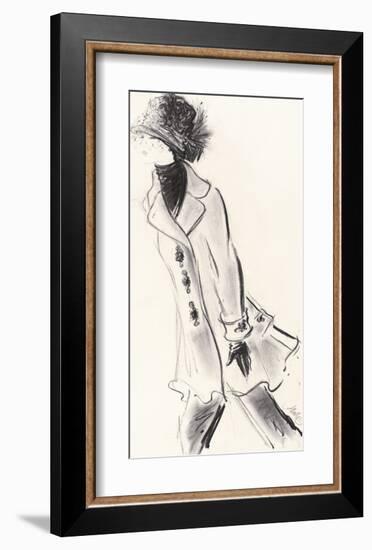 Black Brocade-Jane Hartley-Framed Giclee Print