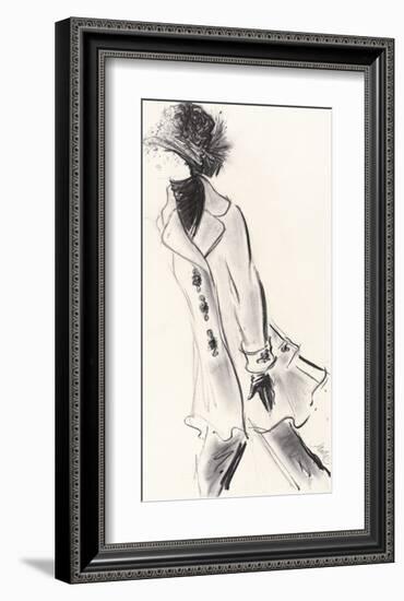 Black Brocade-Jane Hartley-Framed Giclee Print