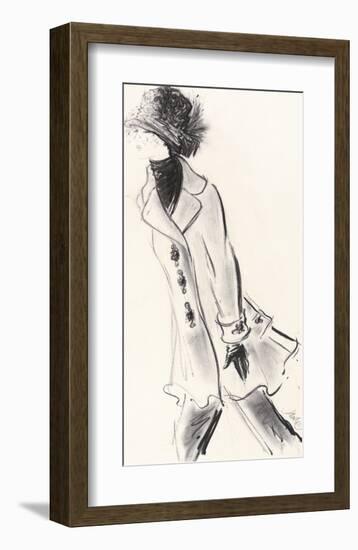 Black Brocade-Jane Hartley-Framed Giclee Print