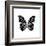 Black Butterfly-Lisa Kroll-Framed Art Print