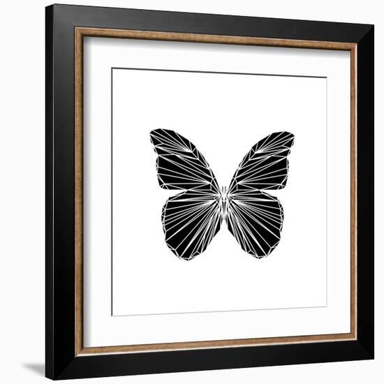 Black Butterfly-Lisa Kroll-Framed Art Print