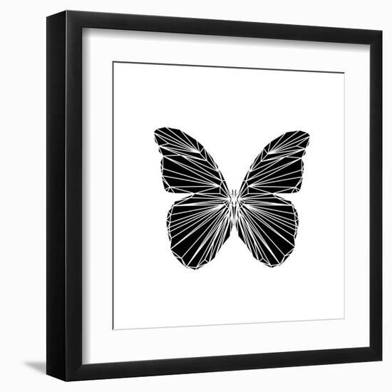 Black Butterfly-Lisa Kroll-Framed Art Print