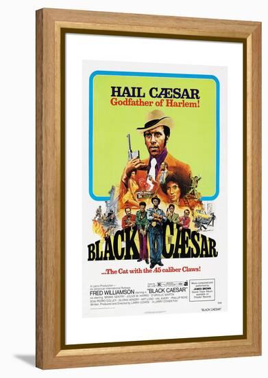 Black Caesar, Fred  Williamson, 1973-null-Framed Stretched Canvas