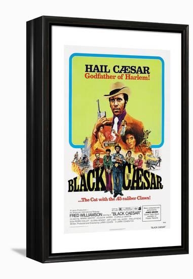 Black Caesar, Fred  Williamson, 1973-null-Framed Stretched Canvas