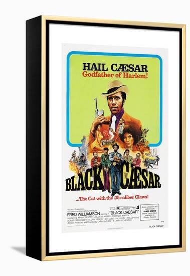 Black Caesar, Fred  Williamson, 1973-null-Framed Stretched Canvas