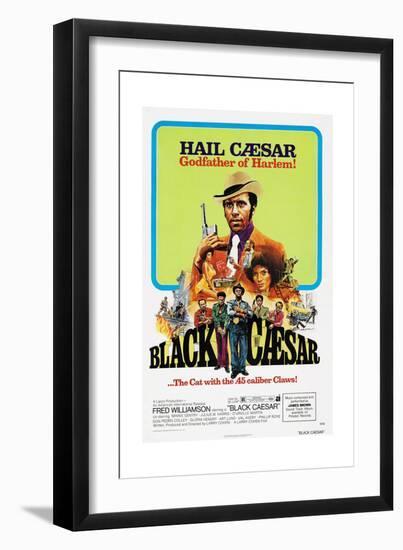 Black Caesar, Fred  Williamson, 1973-null-Framed Premium Giclee Print