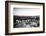 Black California Series - Hollywood Sign by Night-Philippe Hugonnard-Framed Photographic Print