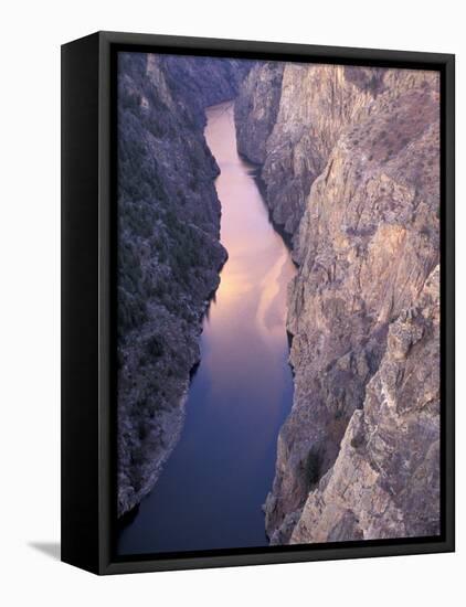 Black Canyon and the Gunnison River, Colorado, USA-Gavriel Jecan-Framed Premier Image Canvas