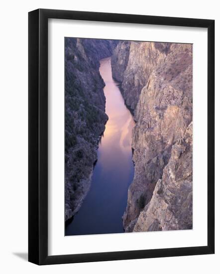 Black Canyon and the Gunnison River, Colorado, USA-Gavriel Jecan-Framed Photographic Print