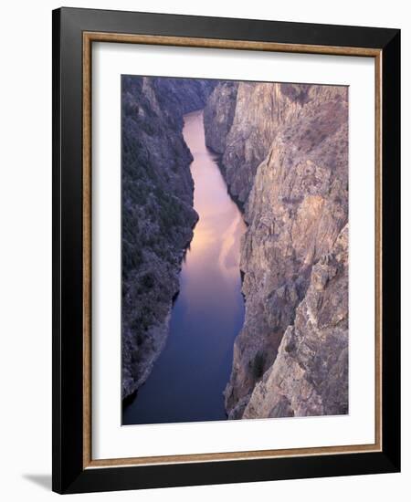 Black Canyon and the Gunnison River, Colorado, USA-Gavriel Jecan-Framed Photographic Print