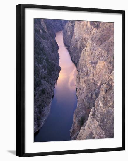 Black Canyon and the Gunnison River, Colorado, USA-Gavriel Jecan-Framed Photographic Print