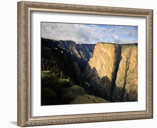 Black Canyon of the Gunnison National Monument on the Gunnison River From Near East Portal, CO-Bernard Friel-Framed Photographic Print