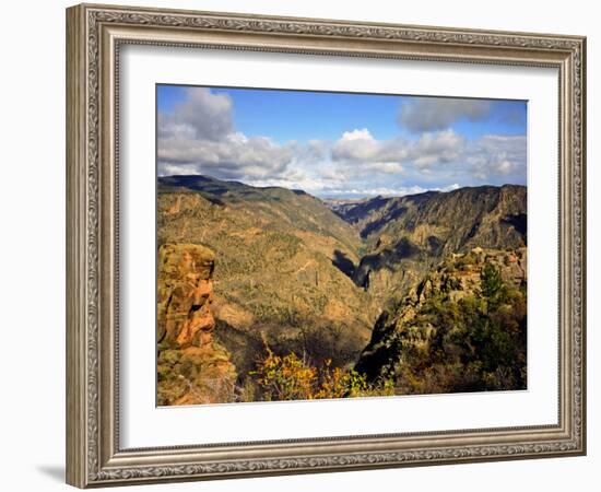 Black Canyon of the Gunnison National Monument on the Gunnison River From Near East Portal, CO-Bernard Friel-Framed Photographic Print