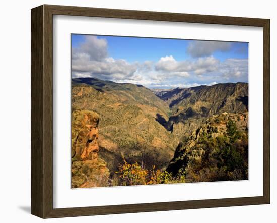 Black Canyon of the Gunnison National Monument on the Gunnison River From Near East Portal, CO-Bernard Friel-Framed Photographic Print