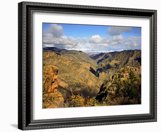 Black Canyon of the Gunnison National Monument on the Gunnison River From Near East Portal, CO-Bernard Friel-Framed Photographic Print