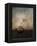 Black Capped Chickadee on a Vase-Jai Johnson-Framed Premier Image Canvas