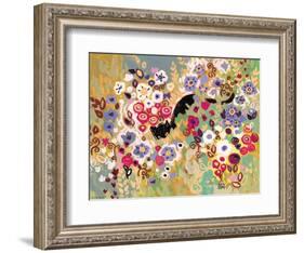 Black Cat Garden-Natasha Wescoat-Framed Giclee Print