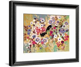 Black Cat Garden-Natasha Wescoat-Framed Giclee Print