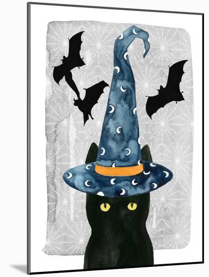 Black Cat I-Grace Popp-Mounted Art Print