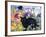 Black Cat Magic-Carissa Luminess-Framed Giclee Print