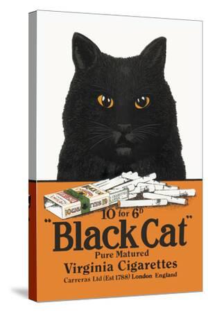 black cat cigarettes Pure Matured Virginia Premium Giclee Print gauge aluminum Black Cat Cigarettes | Image