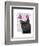 Black Cat Valentines-Fab Funky-Framed Art Print