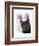 Black Cat Valentines-Fab Funky-Framed Art Print