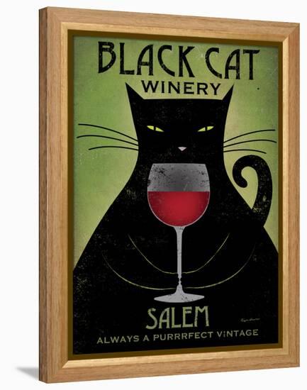 Black Cat Winery Salem-Ryan Fowler-Framed Stretched Canvas