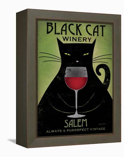 Black Cat Winery Salem-Ryan Fowler-Framed Stretched Canvas
