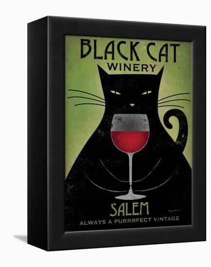 Black Cat Winery Salem-Ryan Fowler-Framed Stretched Canvas