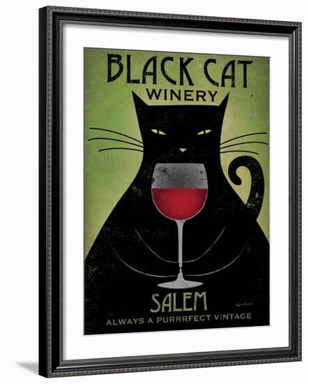 Black Cat Winery Salem-Ryan Fowler-Framed Art Print