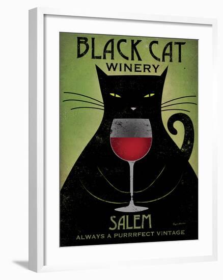 Black Cat Winery Salem-Ryan Fowler-Framed Art Print