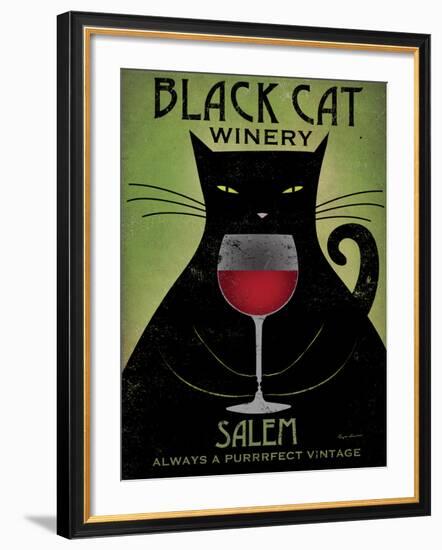 Black Cat Winery Salem-Ryan Fowler-Framed Art Print