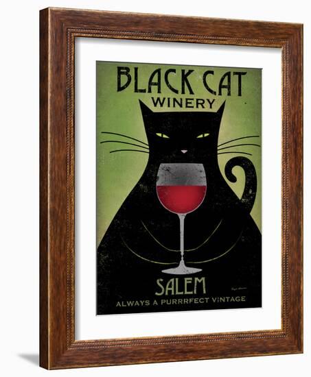 Black Cat Winery Salem-Ryan Fowler-Framed Art Print