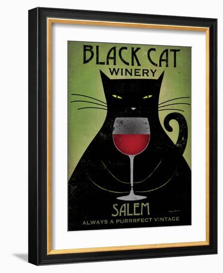 Black Cat Winery Salem-Ryan Fowler-Framed Art Print