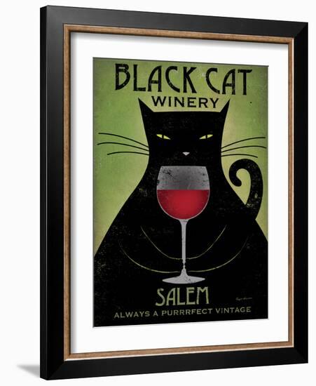 Black Cat Winery Salem-Ryan Fowler-Framed Premium Giclee Print