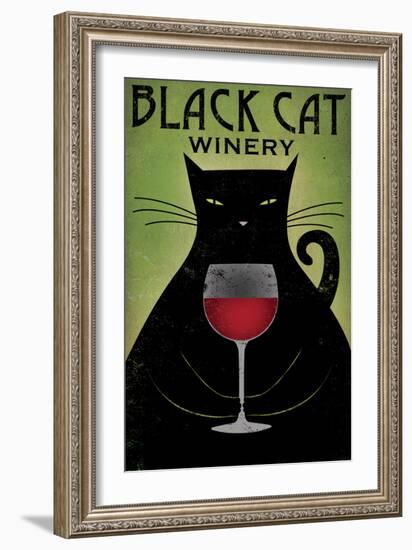 Black Cat Winery-Ryan Fowler-Framed Art Print