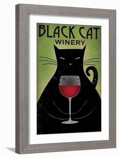 Black Cat Winery-Ryan Fowler-Framed Art Print