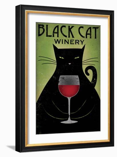 Black Cat Winery-Ryan Fowler-Framed Art Print