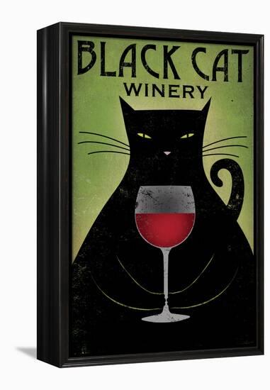 Black Cat Winery-Ryan Fowler-Framed Stretched Canvas