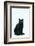 Black Cat-DLILLC-Framed Photographic Print