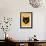 Black Cat-null-Framed Art Print displayed on a wall