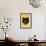 Black Cat-null-Framed Art Print displayed on a wall