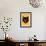 Black Cat-null-Framed Art Print displayed on a wall