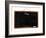 Black Chalkboard with Wooden Frame-foodbytes-Framed Art Print