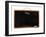 Black Chalkboard with Wooden Frame-foodbytes-Framed Art Print